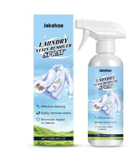Jakehoe odplamiacz w sprayu do ubrań 120 ml skuteczne usuwanie plam