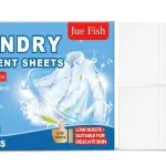 Jue Fish Laundry Detergent Sheets z delikatnym zapachem bawełny 30 szt.