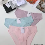 Majtki damskie HANA z koronką w pastelowych kolorach M-L-XL