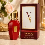 Perfumy Xanadu Story of Love 30ml czerwień i złoto