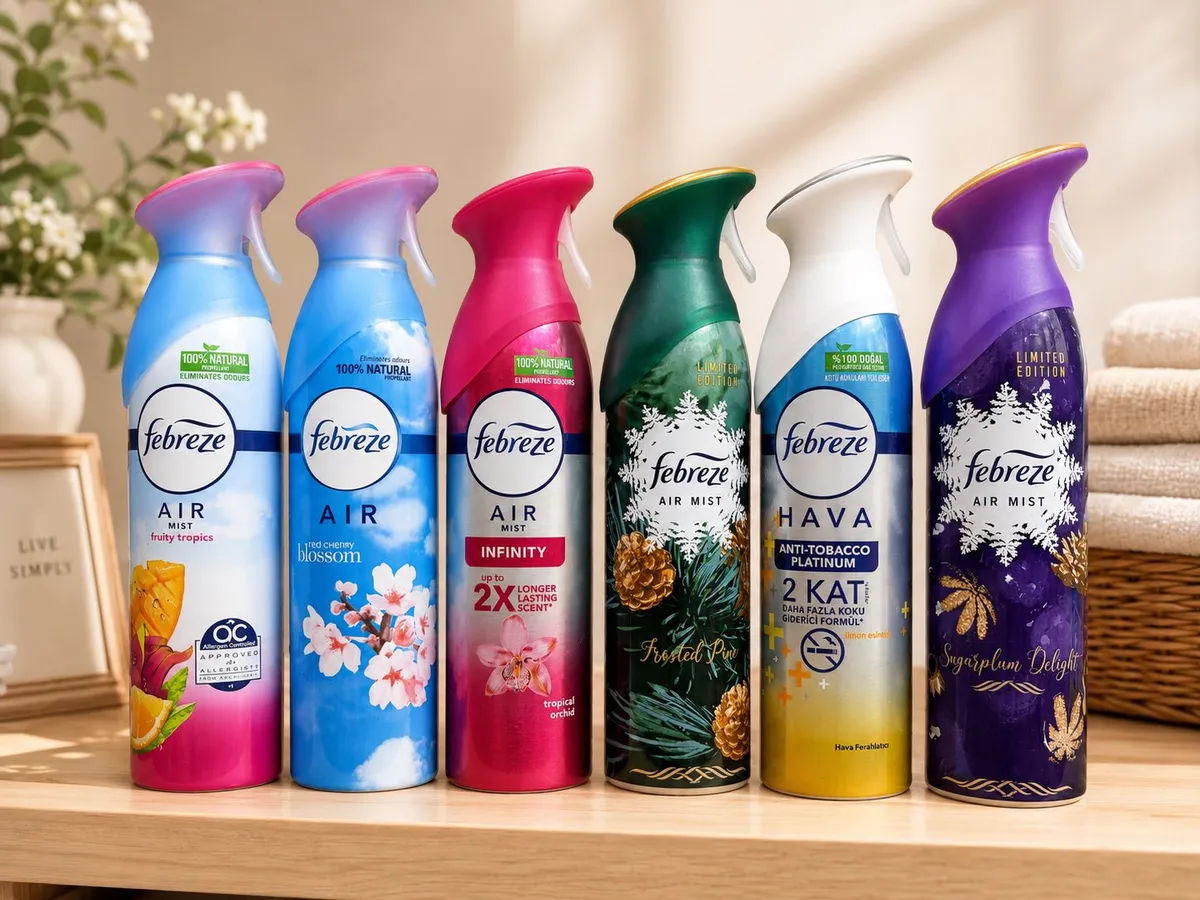 Febreze Air Mist spray dezodoryzujący o naturalnym propelencie