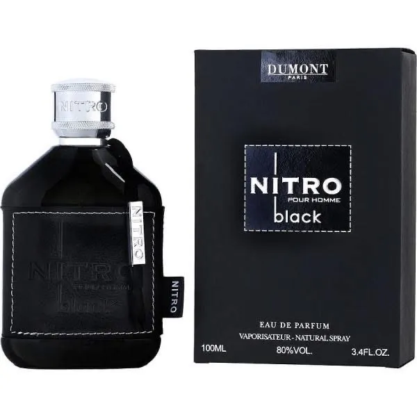 Dumont Nitro Black 100ml Eau de Parfum męskie perfumy