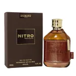Dumont Nitro Pour Homme Perfumy 100ml z brązową skórzaną etykietą