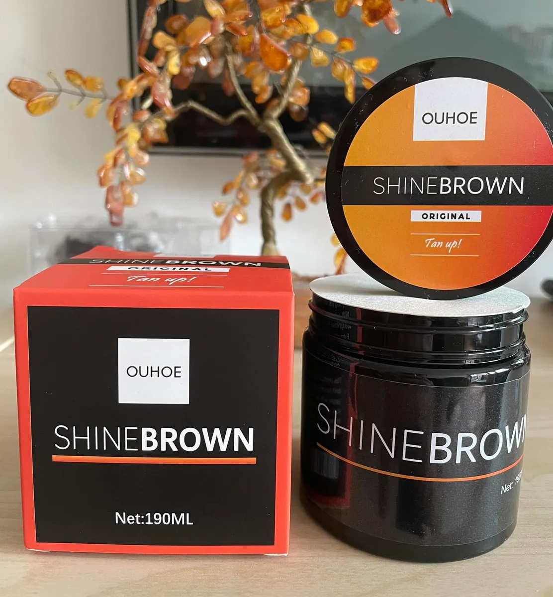 Krem do opalania Shine Brown 0 SPF 190ml przyspieszający opalanie