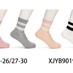 Skarpetki dziecięce w paski 23-26 i 27-30 pastelowe i klasyczne