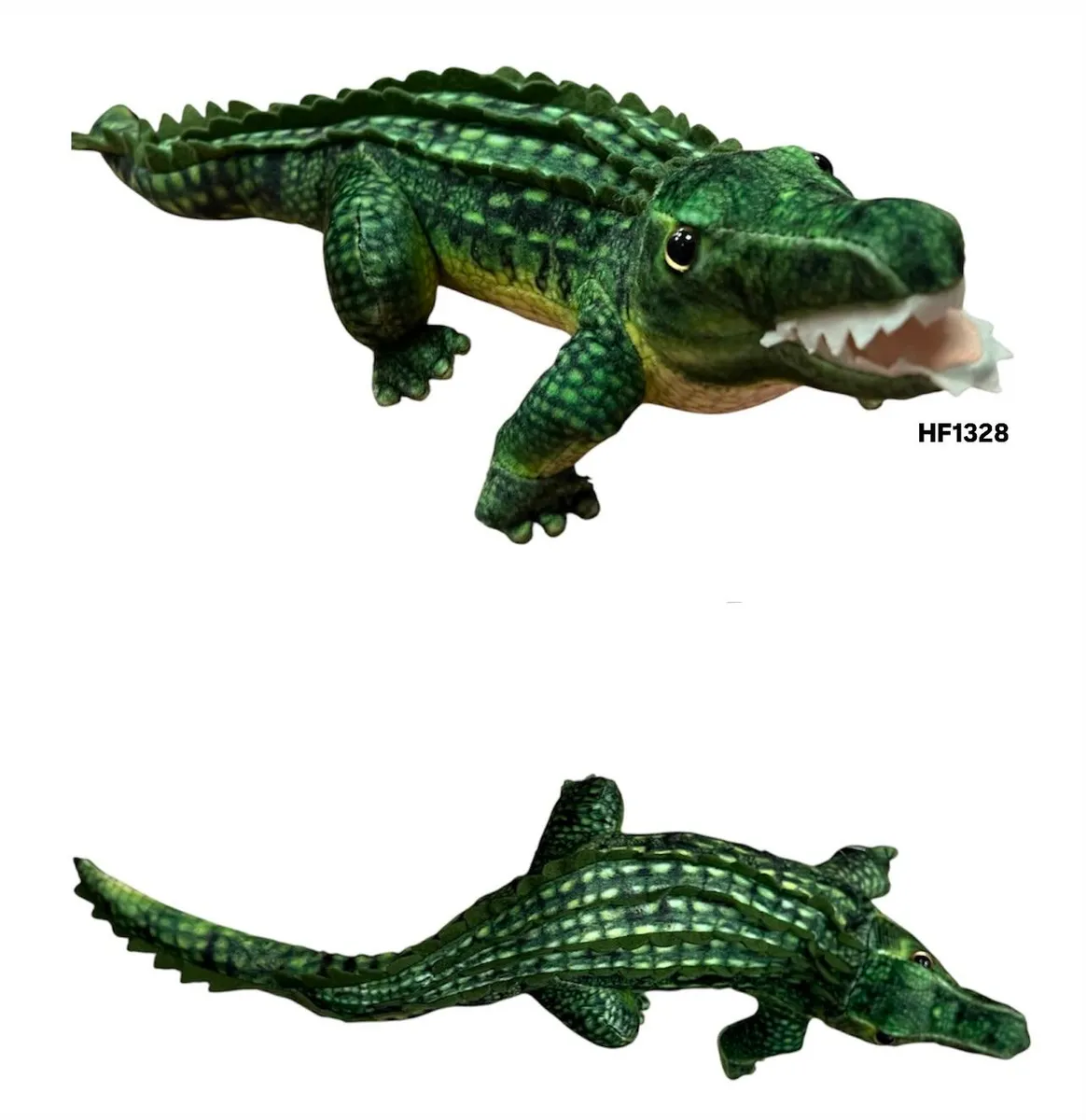 Pluszowy krokodyl zielony 60 cm zabawka miękka