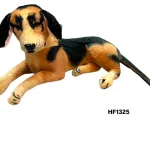 Pluszowy pies beagle 55 cm realistyczny leżący