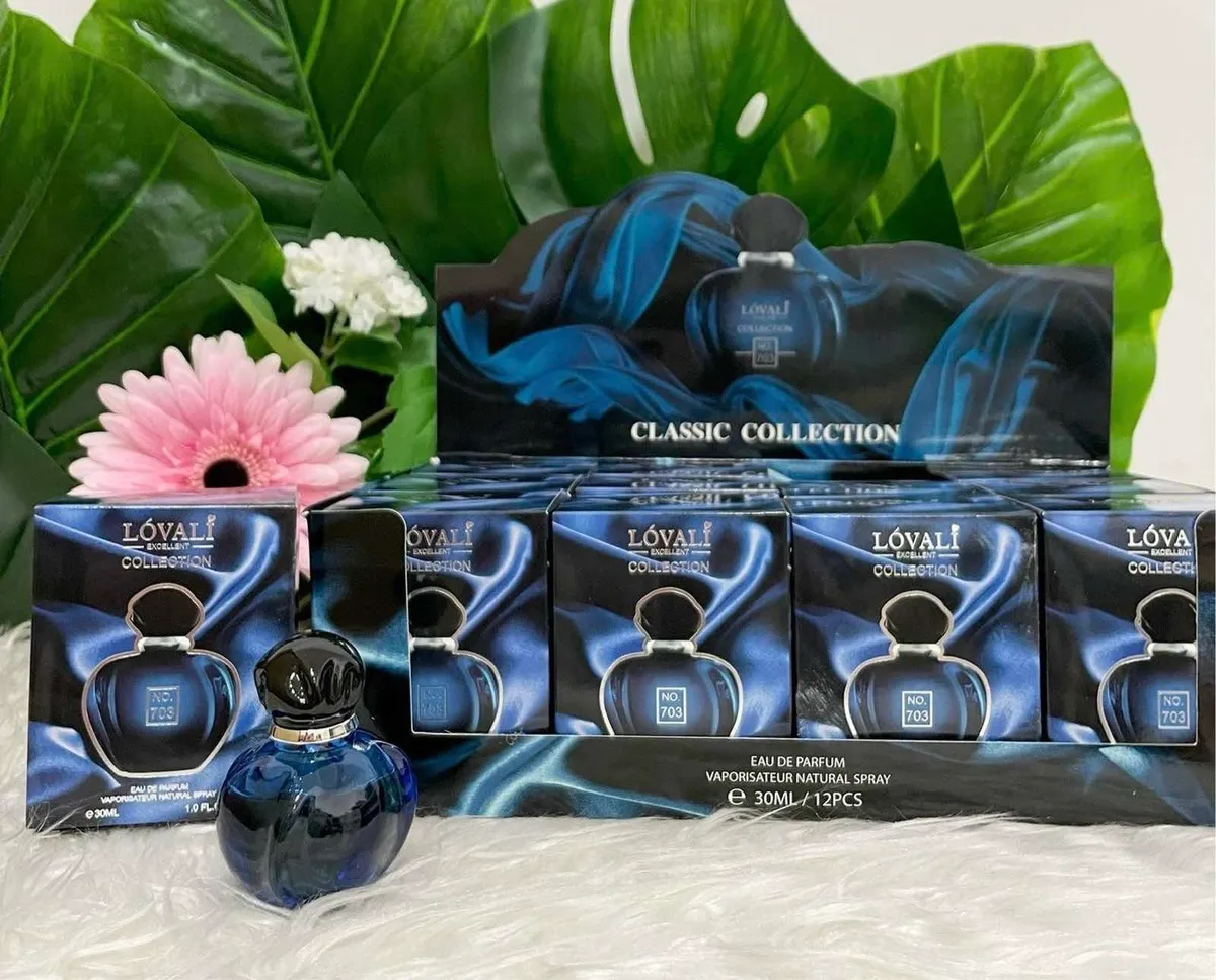 Perfumy LOVALI Classic Collection 30 ml granatowe flakon