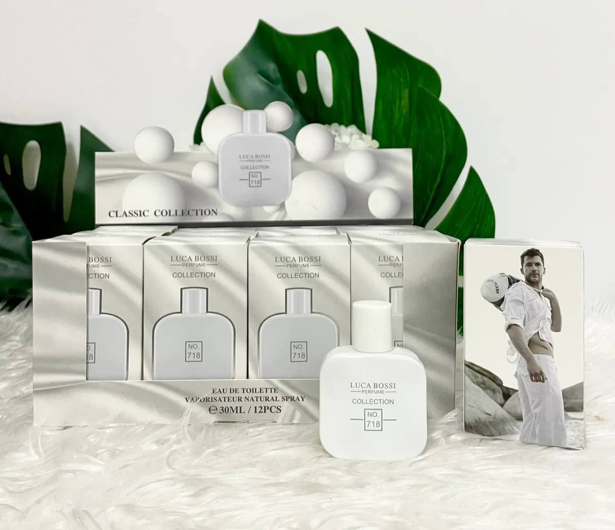 Luca Bossi Perfumy Collection No. 718 30ml białe flakon