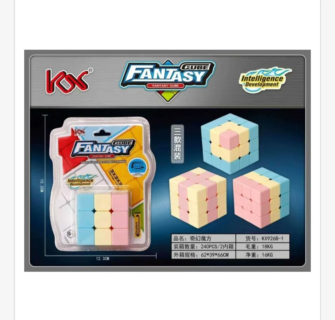 Fantasy Cube Kostka Rubika 3x3 Pastelowa Kolorystyka
