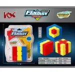 Kostka logiczna Fantasy Cube 3x3x3 kolorowa edukacyjna
