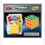 Fantasy Cube Kostka Rubika 3x3x3 Biała z Kolorowymi Naklejkami