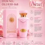 Perfumy damskie OLU830-168 30ml różowe eleganckie opakowanie