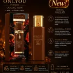 OnlyYou Perfumy Eau de Parfum 30ml Brązowe z Złotymi Akcentami
