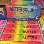 Butter Squishy Kolorowa Masa Plastyczna 24cm Miękka