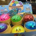 Squishy Dumpling Antystresowy Kolorowy Zestaw 6 sztuk