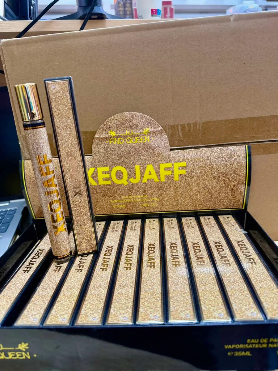 Perfumy XEQJAFF 35ml złote opakowanie spray