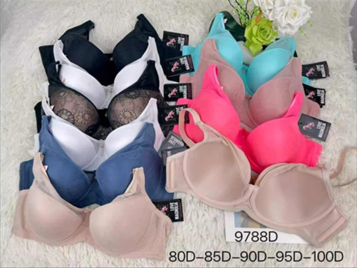 Biustonosz damski 9788D w różnych kolorach i rozmiarach D