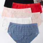 Majtki damskie Finella w ażurowy wzór mix kolorów L-XXL