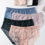 Majtki damskie koronkowe Finella mix kolorów L-XXL