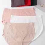 Majtki damskie Finella z kwiatowym wzorem XL-XXXL mix kolorów