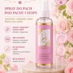 YARA SULTANA ROSE Spray do pach i stóp 150ml z kwiatowym zapachem róży