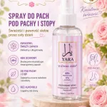 YARA SULTANA ROSE spray do pach i stóp 150ml kwiatowa świeżość