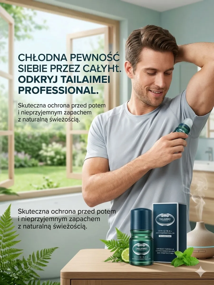 Tailaimei Professional dezodorant roll-on z naturalną świeżością