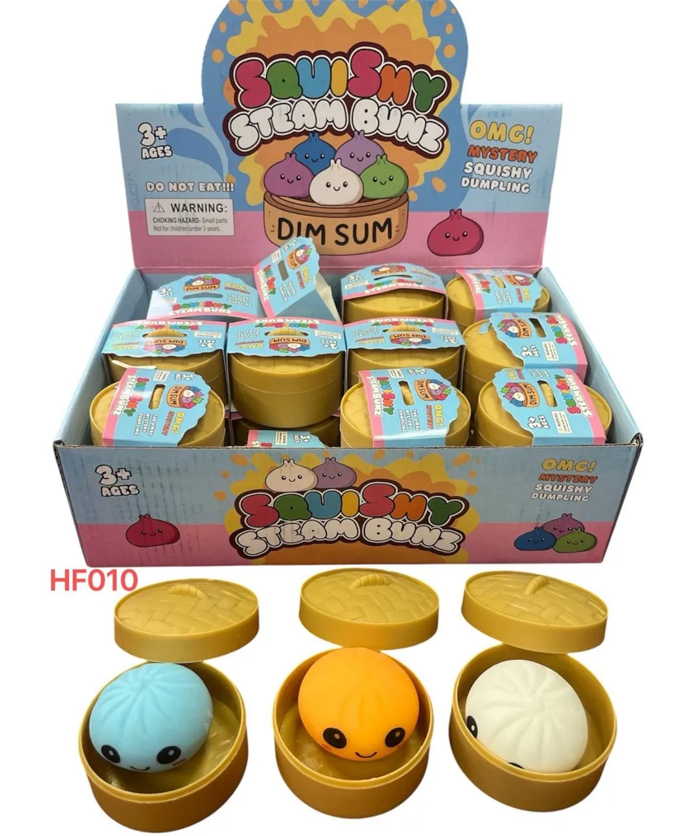 Squishy Steam Bunz Dim Sum miękka zabawka antystresowa