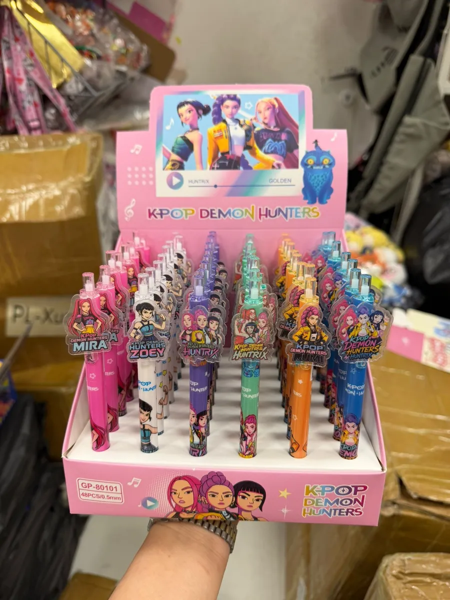 Długopis KPOP Demon Hunters kolorowy 0,5 mm zestaw 48 sztuk