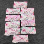 Opaska dziecięca w kwiaty 2-5 lat pastelowa z kokardą