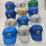 Czapka dziecięca kolorowa z nadrukiem Six Seven 50-54 cm