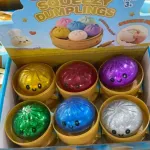 Kolorowe Antystresowe Bułeczki Squeezy Dumplings 3+