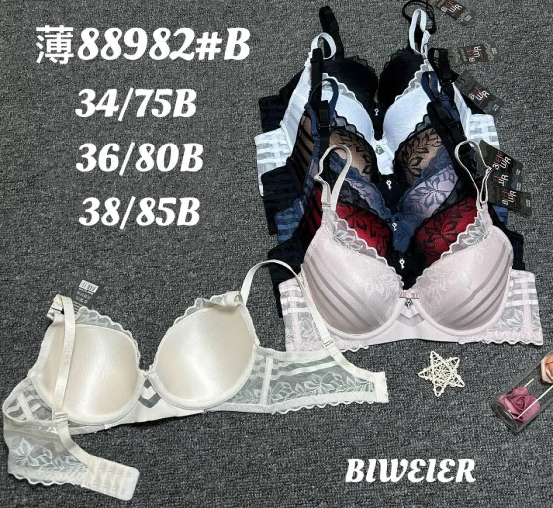 Biweier Biustonosz Koronkowy Mix Kolorów 34-38 B