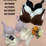 Biweier Biustonosz Push-up w Kolorach Pastelowych i Ciemnych 40-46 DD
