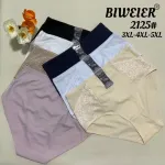 Biweier Majtki Damskie 3XL-5XL z Koronką Mix Kolorów