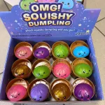 OMG! Squishy Dumpling Zabawka Antystresowa Kolorowa Mix