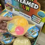 Zabawka Squishy Steamed Bun Mystery Diamond Edition kolorowa