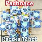 Pachnące pluszowe breloki niebiesko-miętowe 12 sztuk