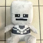 Pluszowa maskotka szara 30cm Minecraft styl
