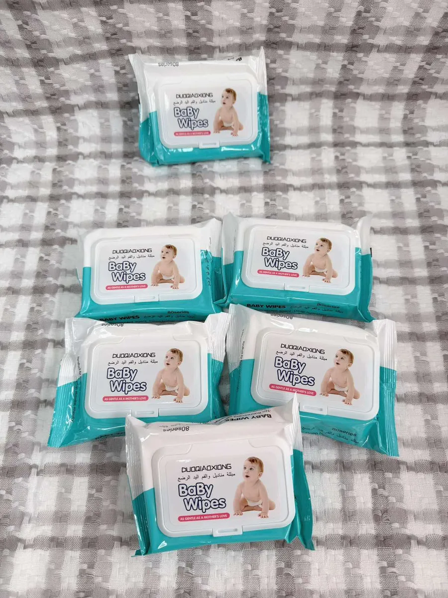 Chusteczki nawilżane Baby Wipes miękkie i delikatne 80 sztuk