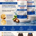 KORMESIC Minoxidil Botox Hair Mask 1000 ml z olejem arganowym i keratyną