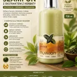 Szampon z ekstraktem z herbaty 750 ml naturalna pielęgnacja włosów