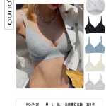 Biustonosz bezszwowy Ouno w czterech kolorach M-XL