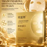 Trójwymiarowa krystaliczna maska do twarzy z proteinami kolagenu 7x25ml