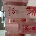 SADOER 98% Pink Aloe Kojące serum nawilżające różowy aloes