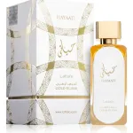 Perfumy HAYAATI Gold Elixir 100ml z eleganckim złotym wykończeniem