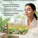 HUDA BEAUTY Maska do oczu z kolagenem i śluzem ślimaka