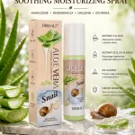 DISHALI Aloes Ślimak Spray Nawilżający z ekstraktem 99% aloesu