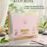 UAZAN Oil Live Mask różowa maska do twarzy i nosa 10 sztuk
